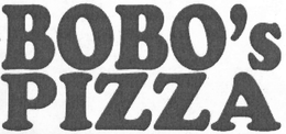 BOBO'S PIZZA trademark