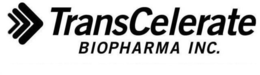 TRANSCELERATE BIOPHARMA INC. trademark