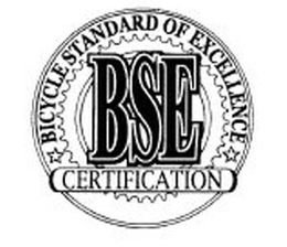 BICYCLE STANDARD OF EXCELLENCE BSE CERTIFICATION trademark