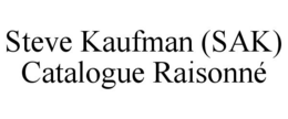 STEVE KAUFMAN (SAK) CATALOGUE RAISONNÉ trademark