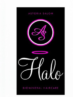 ASTORIA SALON HALO BIOMINERAL HAIRCARE trademark