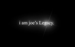 I AM JOE'S LEGACY. trademark