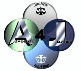JUSTICE ADVOCATE 4 JUSTICE INJUSTICE trademark