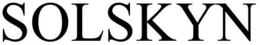SOLSKYN trademark