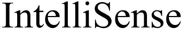 INTELLISENSE trademark