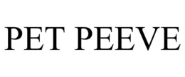 PET PEEVE trademark