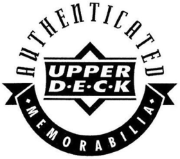 UPPER DECK AUTHENTICATED MEMORABILIA trademark