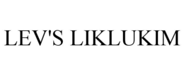LEV'S LIKLUKIM trademark