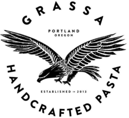 GRASSA HANDCRAFTED PASTA PORTLAND OREGON ESTABLISHED IN 2013 trademark
