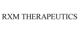 RXM THERAPEUTICS trademark