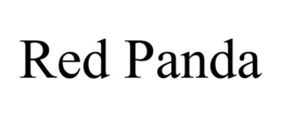 RED PANDA trademark