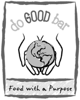 DO GOOD BAR FOOD WITH A PURPOSE trademark