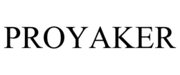 PROYAKER trademark