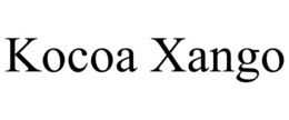 KOCOA XANGO trademark