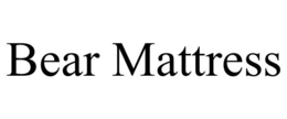 BEAR MATTRESS trademark