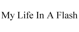 MY LIFE IN A FLASH trademark