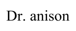 DR. ANISON trademark