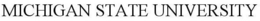 MICHIGAN STATE UNIVERSITY trademark