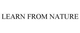 LEARN FROM NATURE trademark