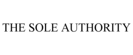 THE SOLE AUTHORITY trademark