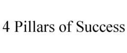 4 PILLARS OF SUCCESS trademark