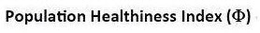 POPULATION HEALTHINESS INDEX (PHI) trademark