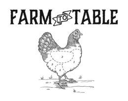 FARM TO TABLE 1 2 3 4 trademark