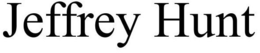 JEFFREY HUNT trademark