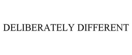 DELIBERATELY DIFFERENT trademark