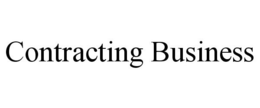 CONTRACTING BUSINESS trademark