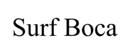 SURF BOCA trademark