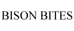 BISON BITES trademark