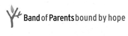 BAND OF PARENTS BOUND BY HOPE trademark