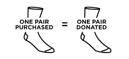 ONE PAIR PURCHASED = ONE PAIR DONATED trademark