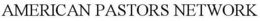 AMERICAN PASTORS NETWORK trademark