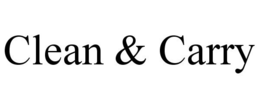 CLEAN & CARRY trademark