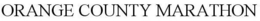 ORANGE COUNTY MARATHON trademark