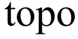 TOPO trademark