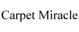 CARPET MIRACLE trademark