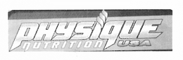 PHYSIQUE NUTRITION USA trademark