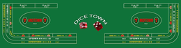 OR TO EVEN S BAR ODD UPTOWN DOWNTOWN MIDTOWN DICE TOWN 1 2 3 4 5 6 7 8 9 10 11 12 15 trademark