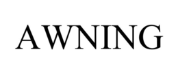 AWNING trademark