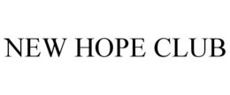 NEW HOPE CLUB trademark
