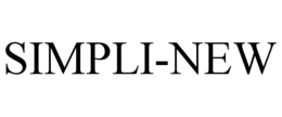 SIMPLI-NEW trademark