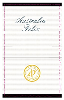AUSTRALIA FELIX ANDREW PEACE WINES AUSTRALIA trademark