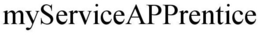 MYSERVICEAPPRENTICE trademark