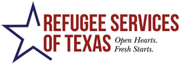 REFUGEE SERVICES OF TEXAS OPEN HEARTS. FRESH STARTS. trademark