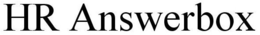HR ANSWERBOX trademark
