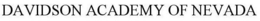 DAVIDSON ACADEMY OF NEVADA trademark