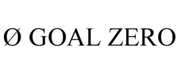 Ø GOAL ZERO trademark